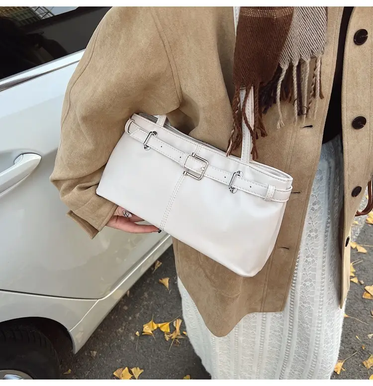 Women's Retro Crossbody Bag Tan New Winter 2026 — feature 25
