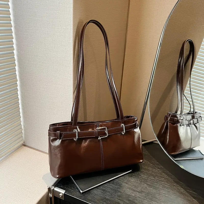 Women's Retro Crossbody Bag Tan New Winter 2026