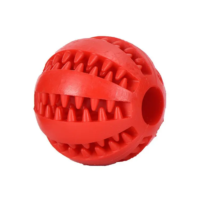 Dog Toy Ball Leakage Ball Grinding Ball Puzzle Bite Resistance Pet Leakage Toy Grinding Ball Watermelon Ball