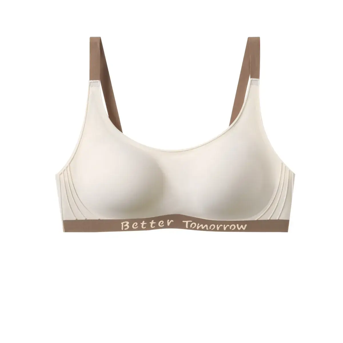 Women's Non-Rimless Sports Vest Bra Small - Image 2