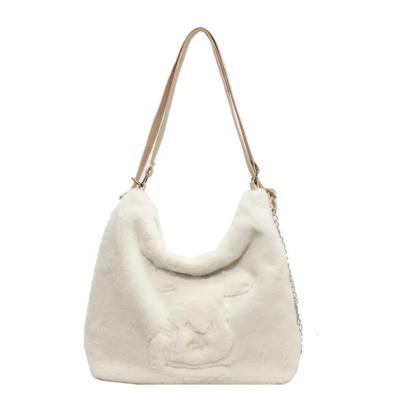 Plush Bear Design Women's Bag 2024 Winter - Image 8