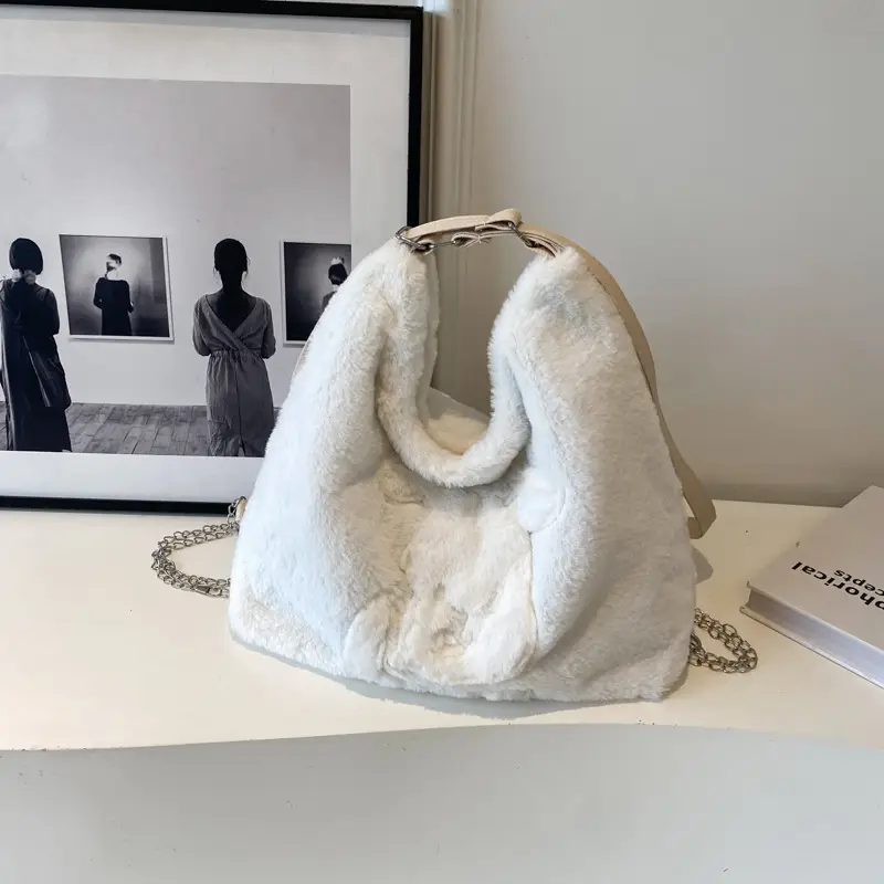 Plush Bear Design Women's Bag 2024 Winter - Image 2