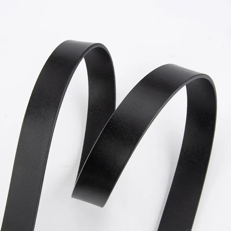 Women's Korean Belt Black Genuine Leather Round Buckle - Image 17