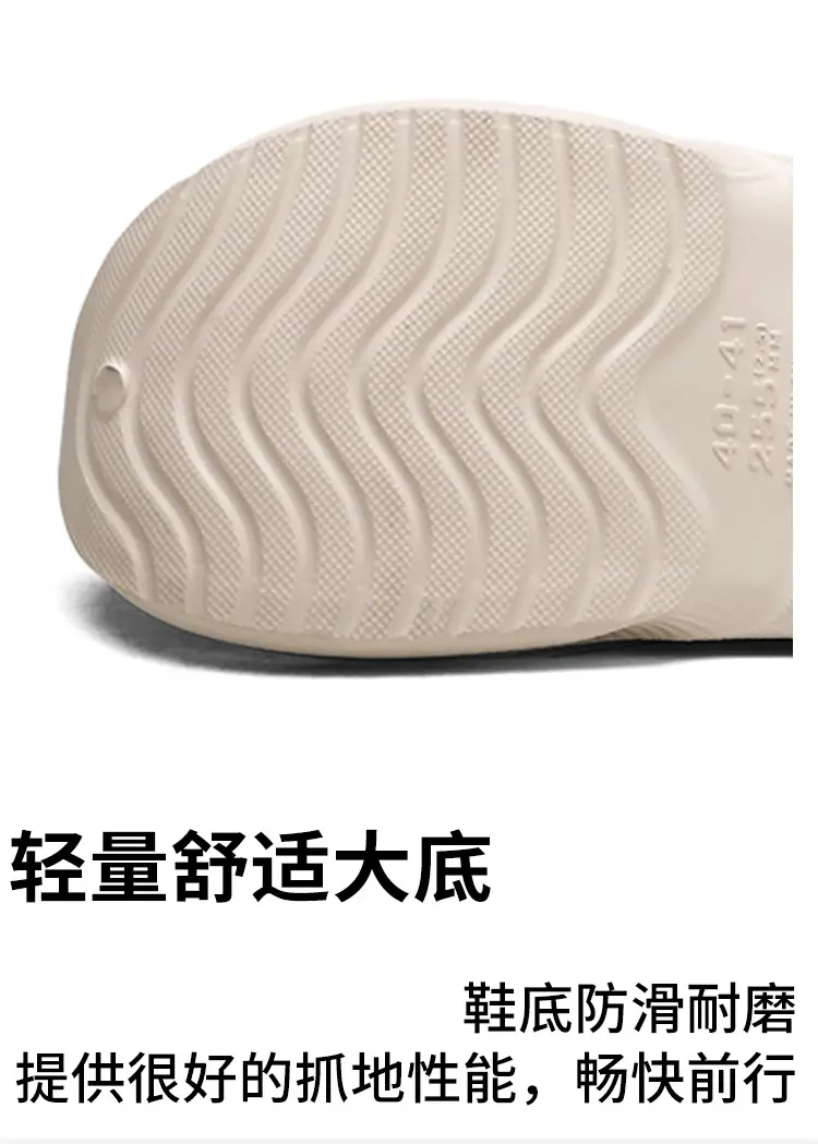 Baotou slippers men's winter outdoor wear fleece-lined warm waterproof cotton shoes boys office with heel replacement cotton slippers — feature 7