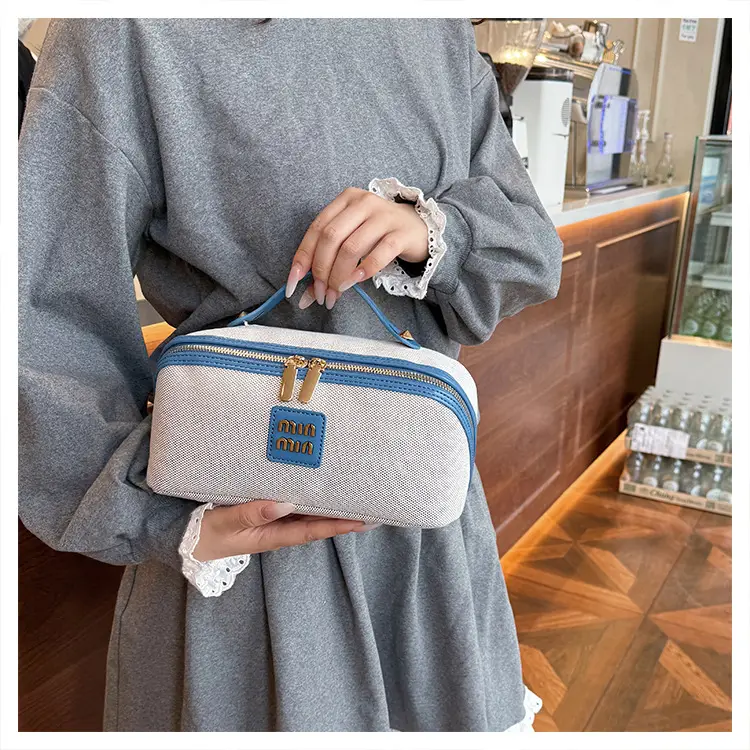 2024 New Retro Cosmetic Bag Large Capacity Portable Travel Cosmetic Storage Bag Toiletry Bag Makeup Brush — feature 18