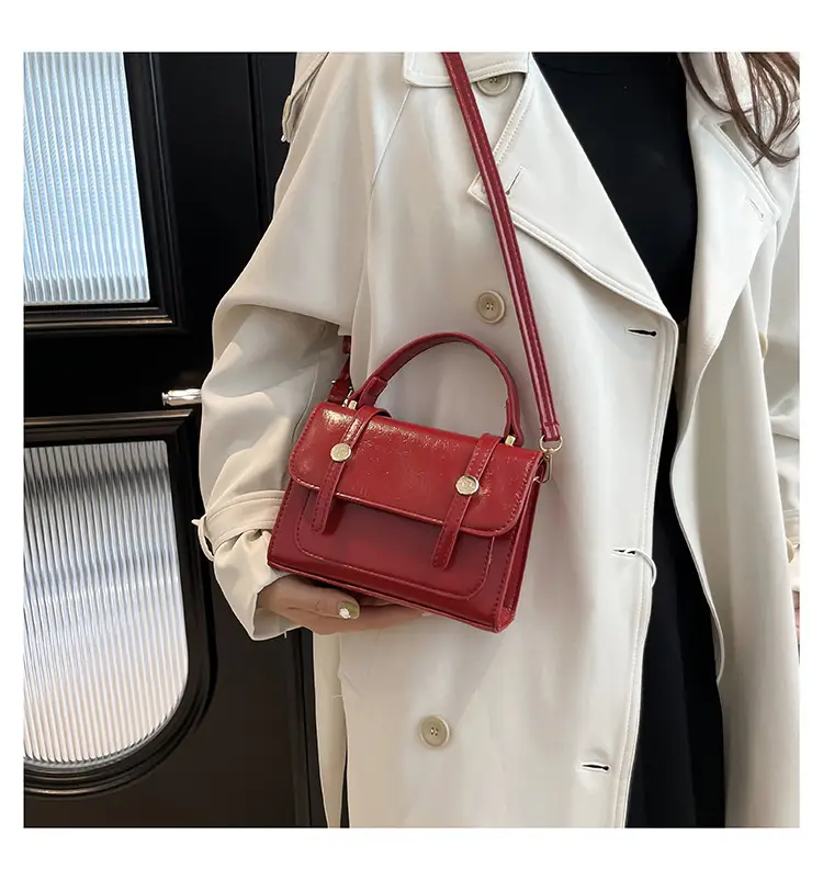 Women's Brown Leather Shoulder Crossbody Bag 2023 — feature 15