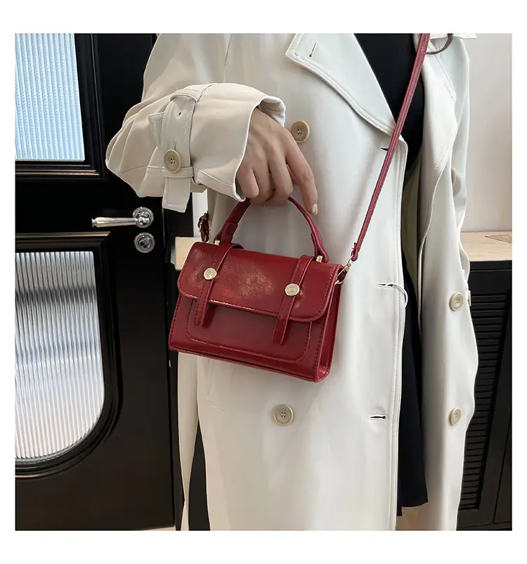 Women's Brown Leather Shoulder Crossbody Bag 2023 — feature 16