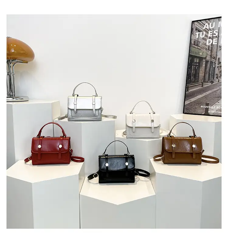 Women's Brown Leather Shoulder Crossbody Bag 2023 — feature 23