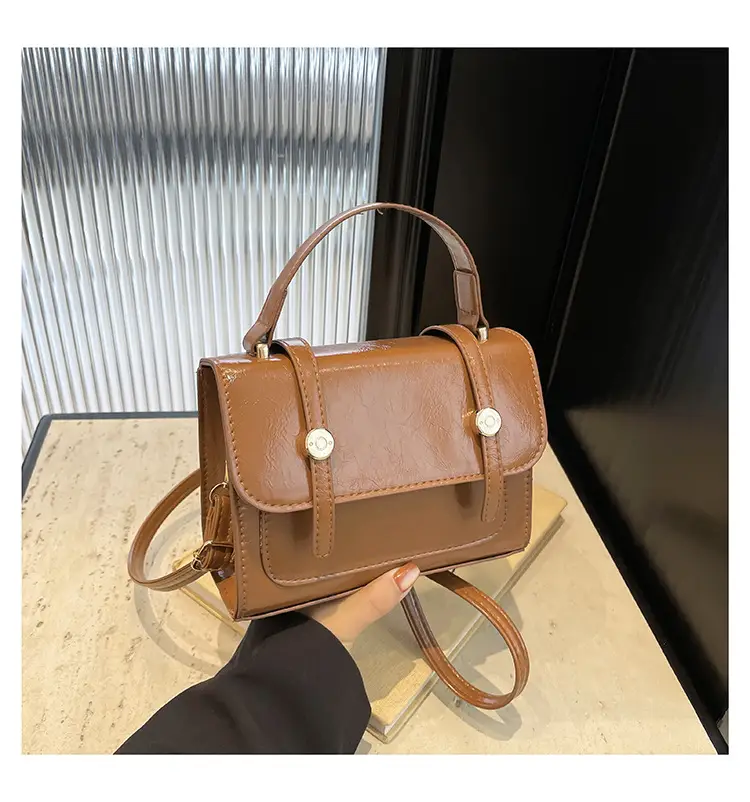 Women's Brown Leather Shoulder Crossbody Bag 2023 — feature 27