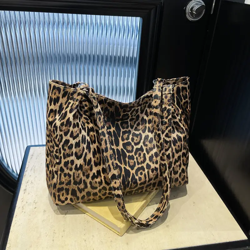 Leopard Print Women's Shoulder Bag 2024 New Style - Image 4