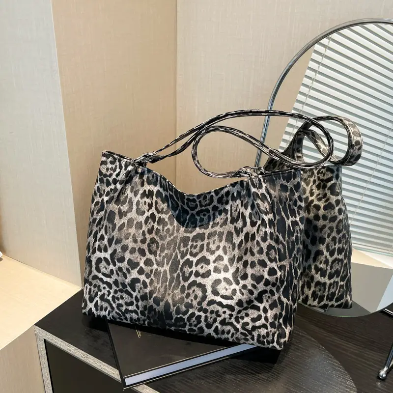 Leopard Print Women's Shoulder Bag 2024 New Style - Image 6