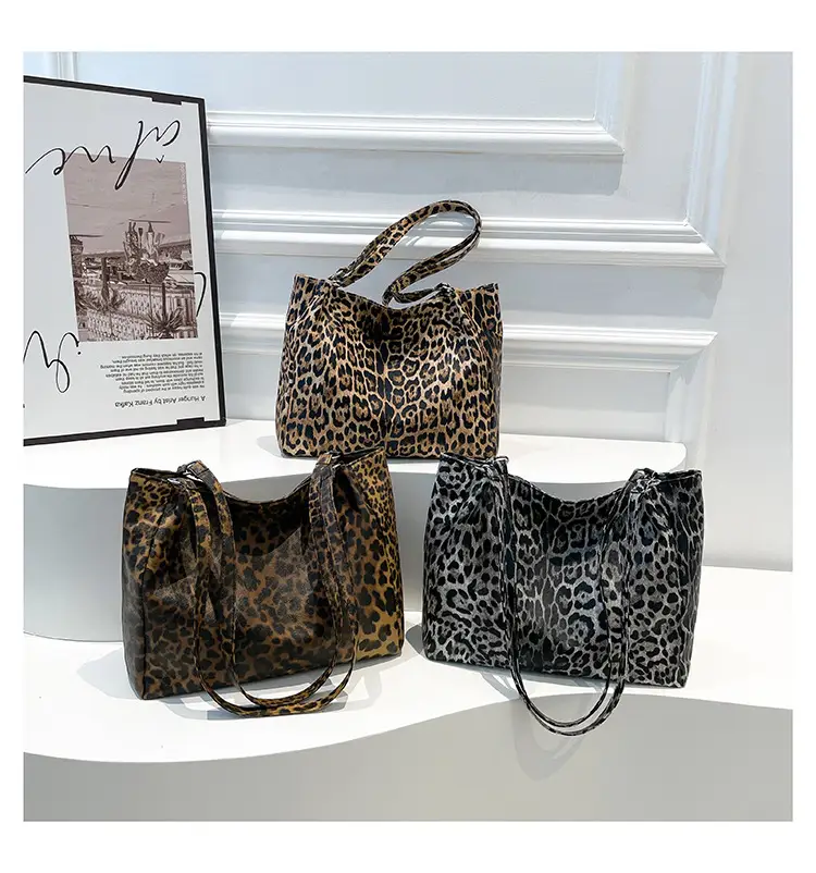 Leopard Print Women's Shoulder Bag 2024 New Style — feature 20