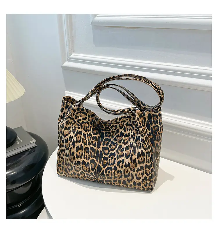 Leopard Print Women's Shoulder Bag 2024 New Style — feature 21