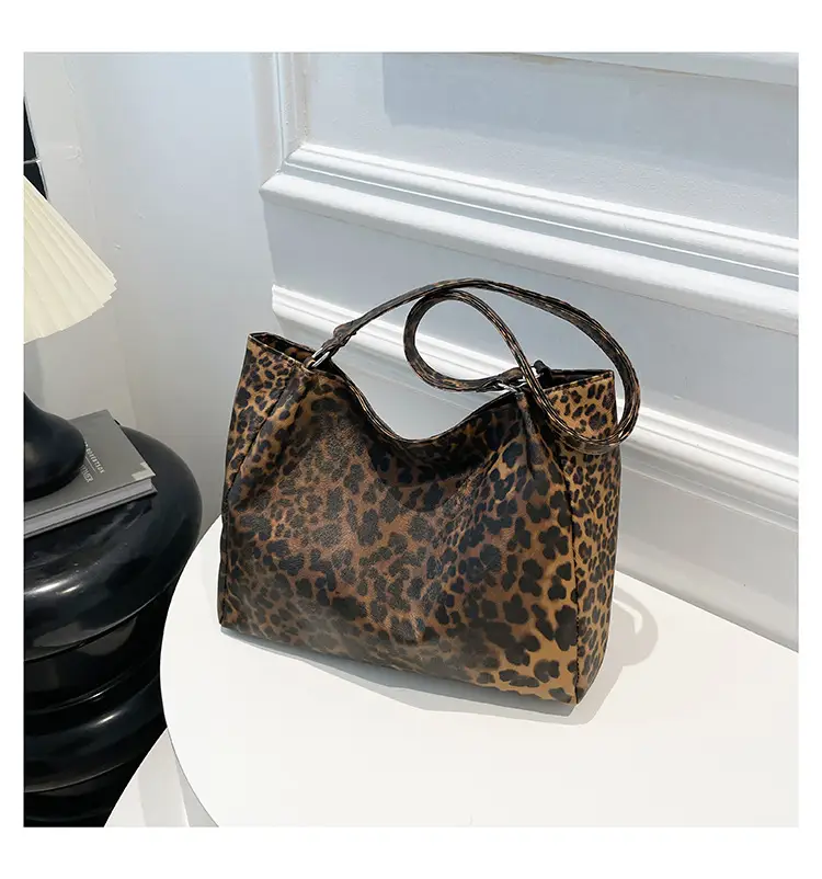 Leopard Print Women's Shoulder Bag 2024 New Style — feature 22