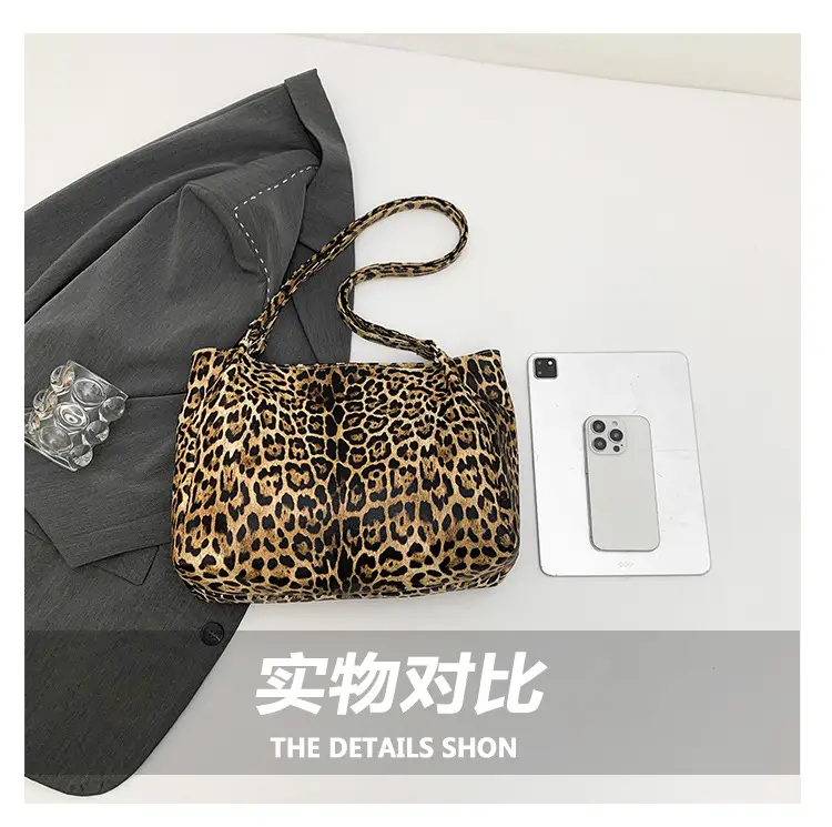 Leopard Print Women's Shoulder Bag 2024 New Style — feature 5