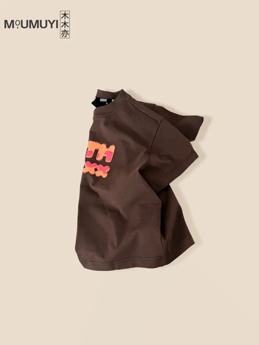 Kids Cotton Printed T-Shirt Black Summer Wear 2026 - Image 6
