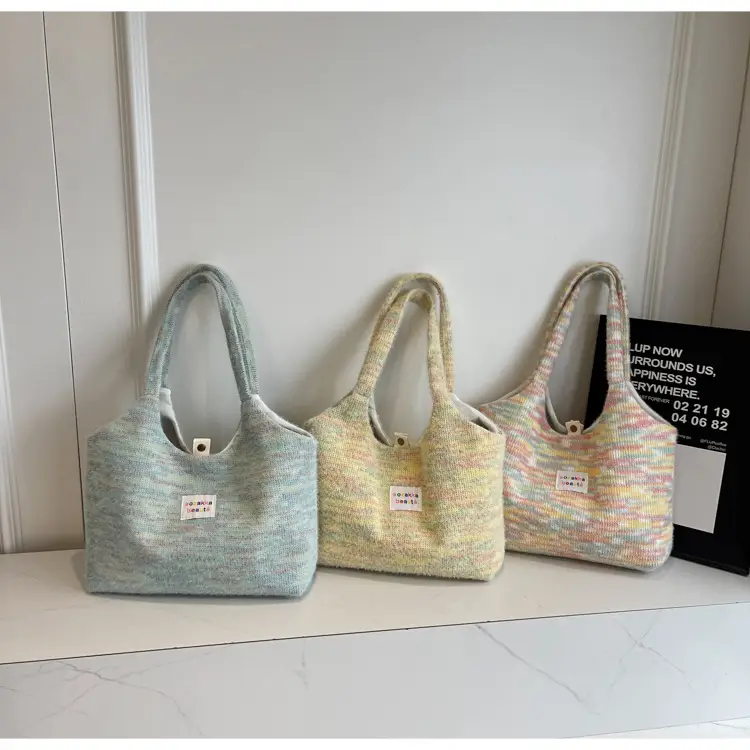 Winter Plush Shoulder Bag Women Large Capacity Japanese Style — feature 24