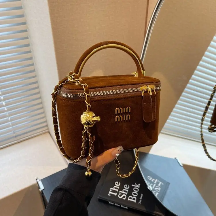 Frosted Box Bag Chain Shoulder Crossbody 2025 - Image 13