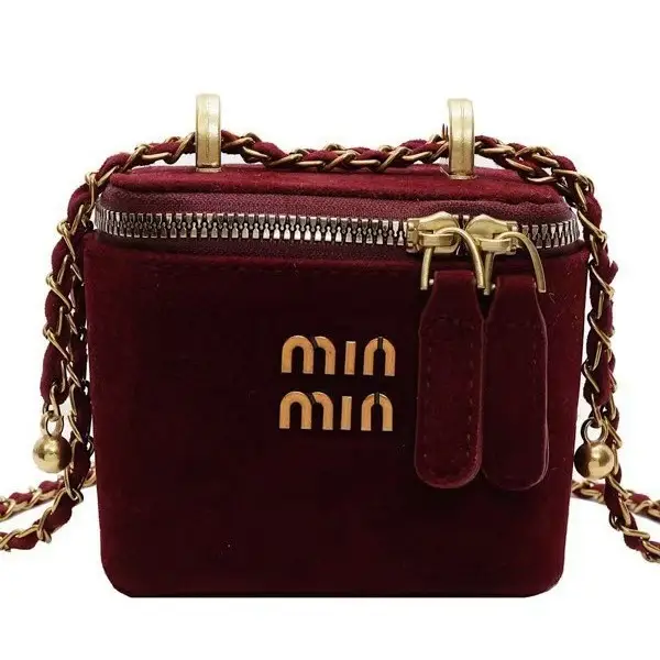 Frosted Box Bag Chain Shoulder Crossbody 2025 - Image 15
