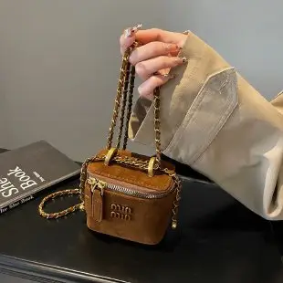 Frosted Box Bag Chain Shoulder Crossbody 2025 - Image 5