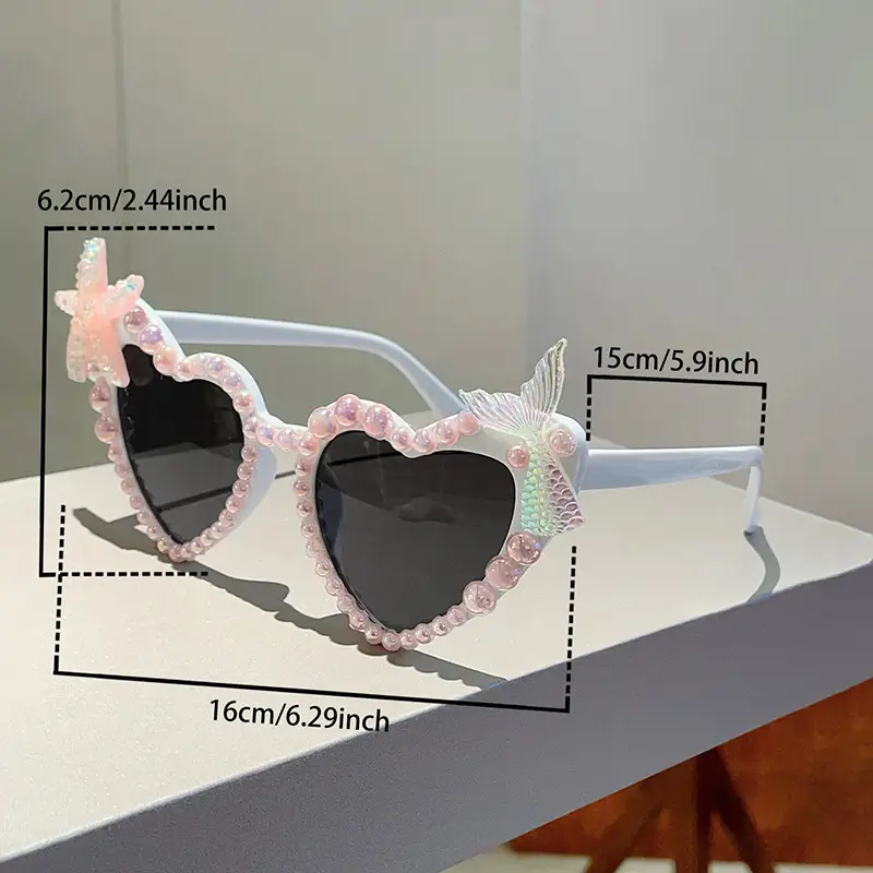 Love Pearl Starfish Sunglasses for Girls Party Wear — feature 10