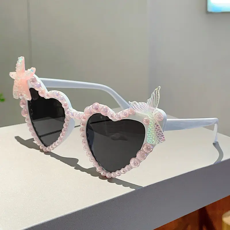 Love Pearl Starfish Sunglasses for Girls Party Wear — feature 18