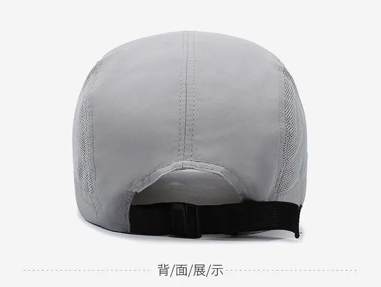 Men's Foldable Baseball Cap Grey Waterproof Hiking — feature 15