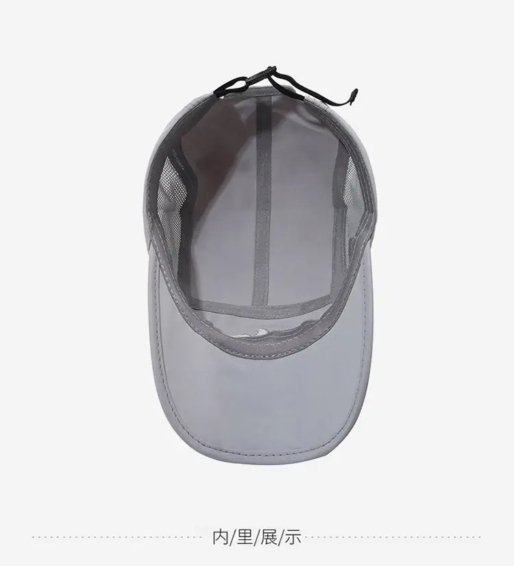 Men's Foldable Baseball Cap Grey Waterproof Hiking — feature 17