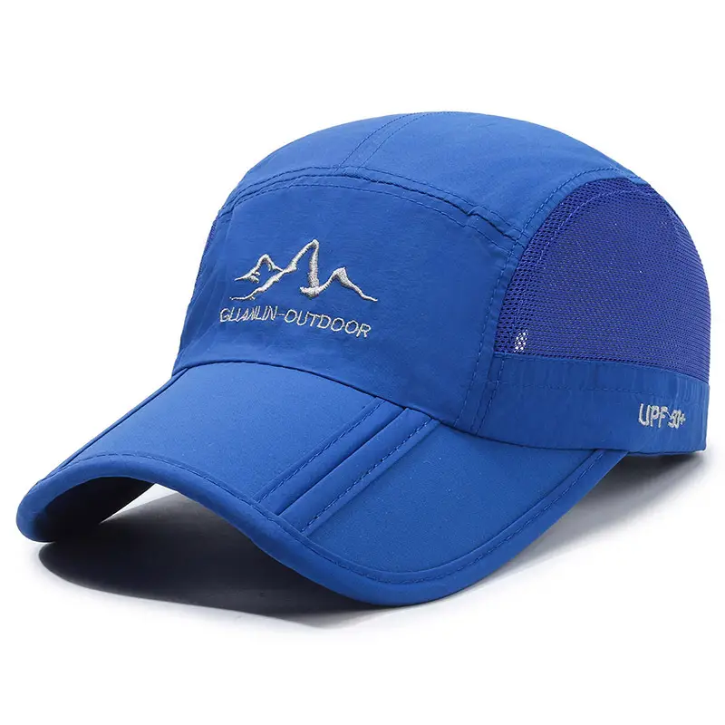 Men's Foldable Baseball Cap Grey Waterproof Hiking - Image 5