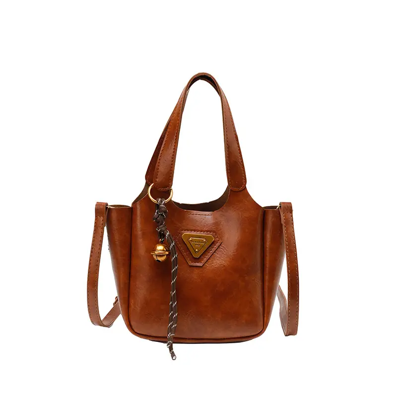 Women Retro Brown Hand Bag K-Style 2025 - Image 8