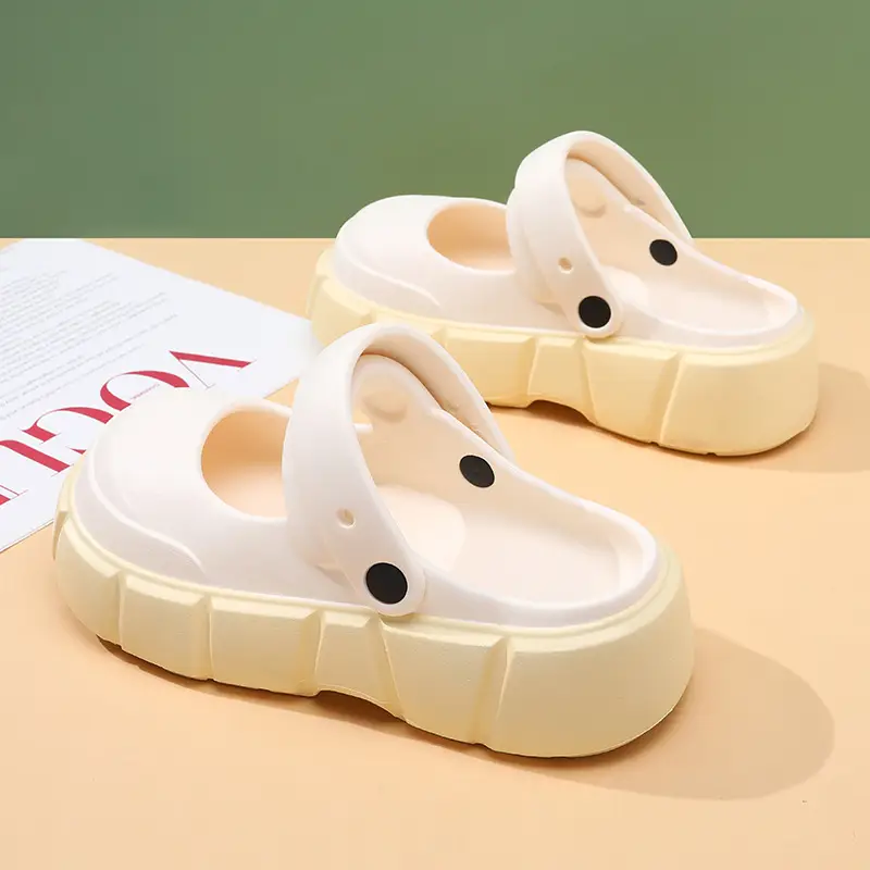 Summer Women's Thick-soled Cave Shoes Heightened Outerwear Slippers Cute EVA Mary Jane All-match Dung-feeling Wear-resistant Sandals - Image 5
