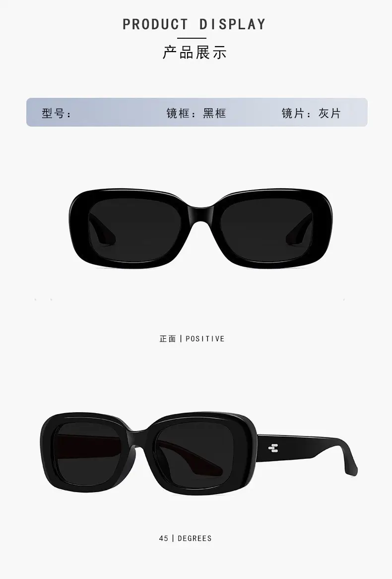 Men Retro UV Sunglasses with Metal Buckle β feature 12