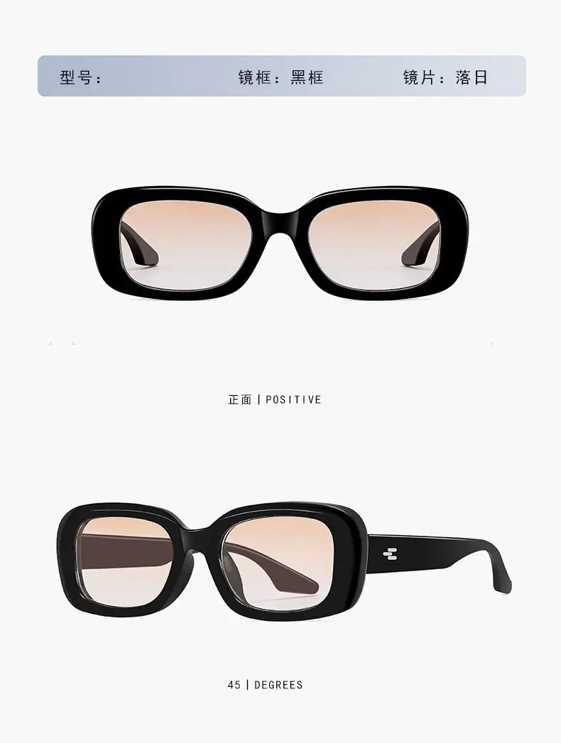 Men Retro UV Sunglasses with Metal Buckle β feature 13