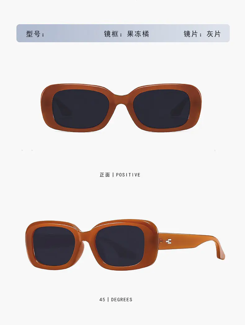 Men Retro UV Sunglasses with Metal Buckle β feature 14