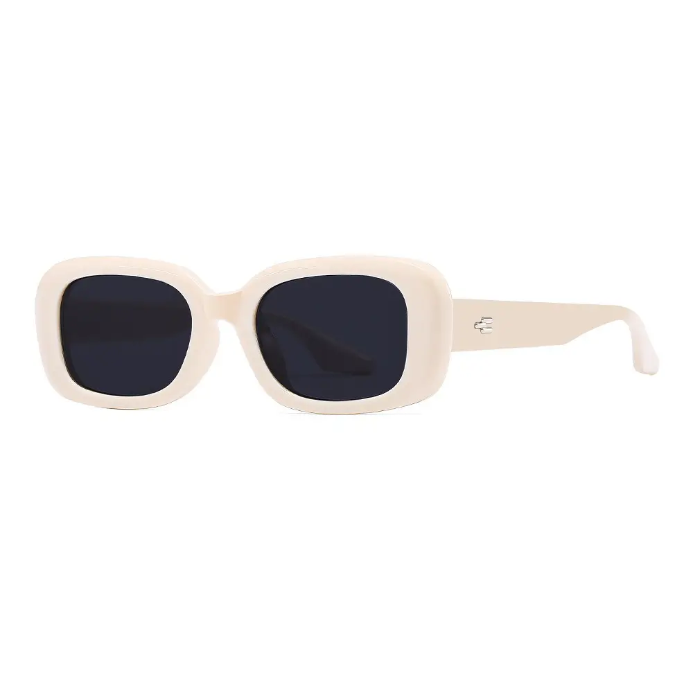 Men Retro UV Sunglasses with Metal Buckle - Image 2