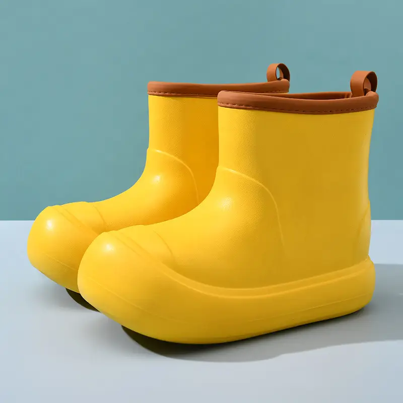 2024 New Cute High-top Rain Boots Women's Thick Sole Outer Wear Spring Outdoor Fashion Non-slip Four Seasons Rain Boots Rubber Shoes Women - Image 2