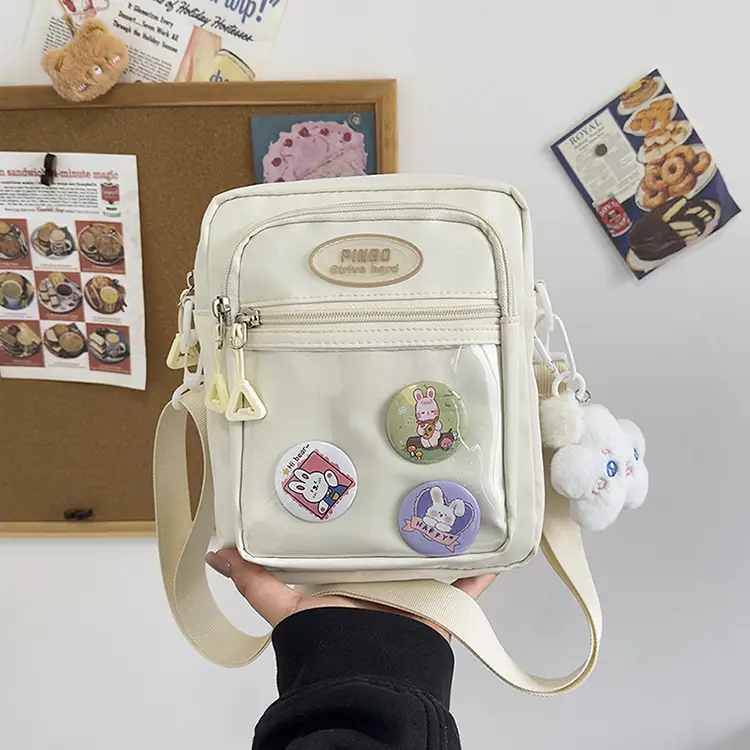 Women's Cute Japanese Candy Color Shoulder Bag Travel Satchel — feature 23