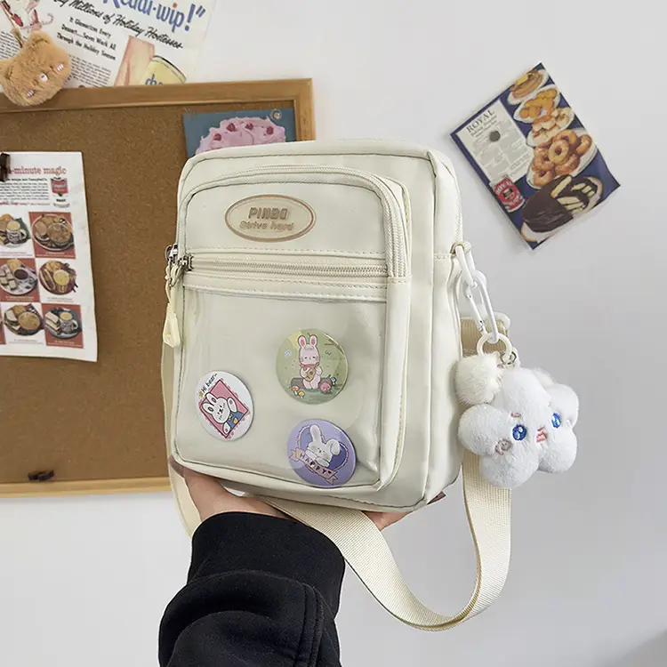 Women's Cute Japanese Candy Color Shoulder Bag Travel Satchel — feature 24