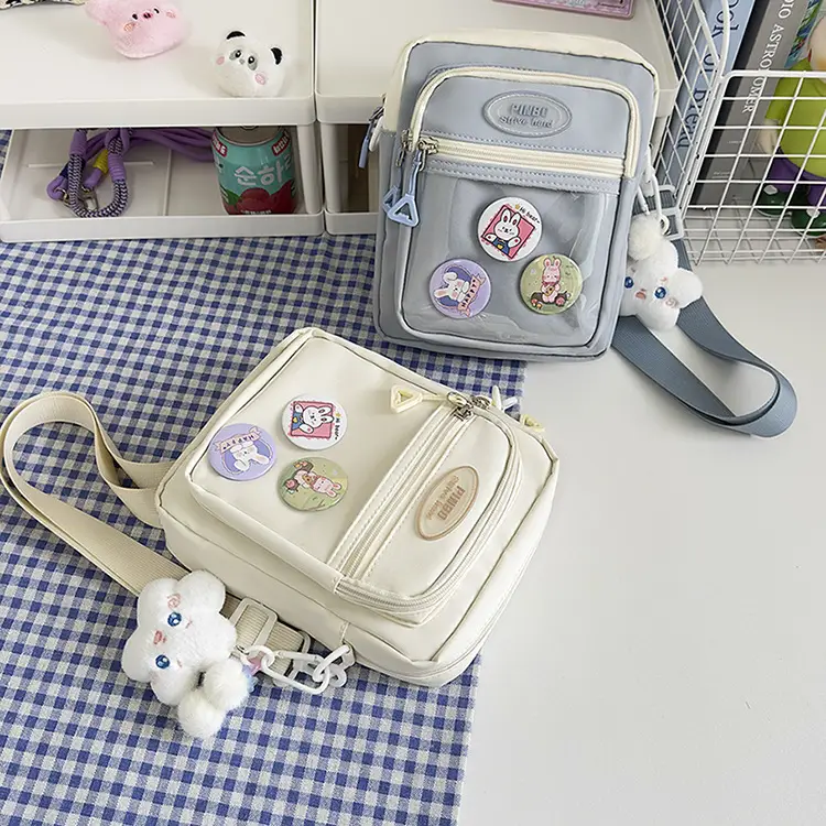 Women's Cute Japanese Candy Color Shoulder Bag Travel Satchel — feature 28