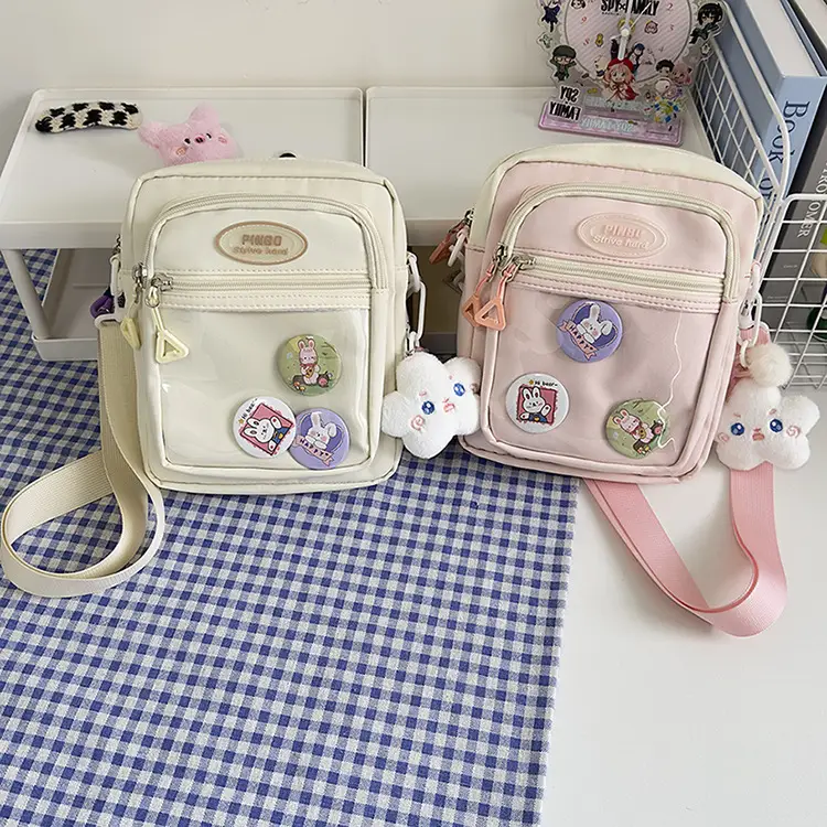 Women's Cute Japanese Candy Color Shoulder Bag Travel Satchel — feature 29