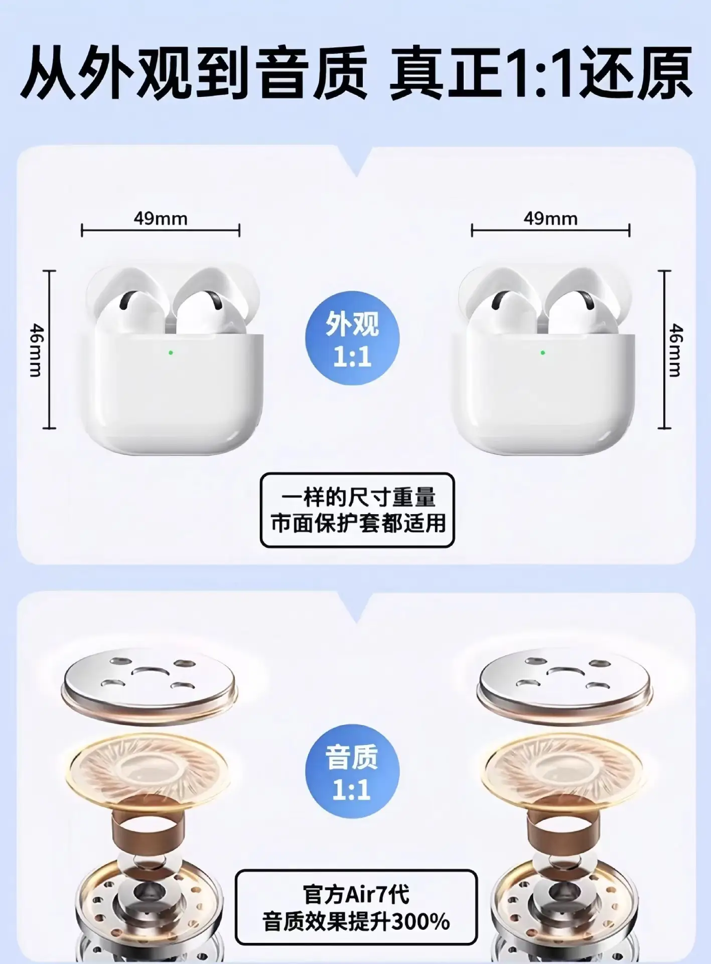 Huaqiang North 2025 Seven Gen Bluetooth Headset High Sound — feature 6
