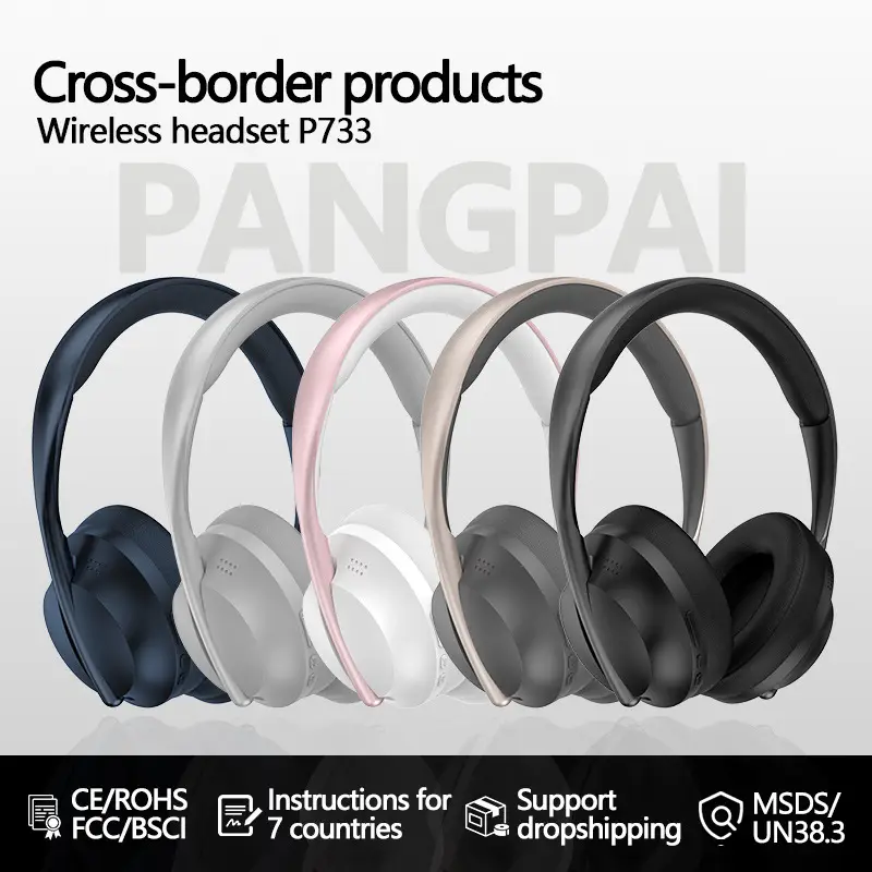 P733 Wireless Bluetooth Headset with Full Ear Support - Image 7