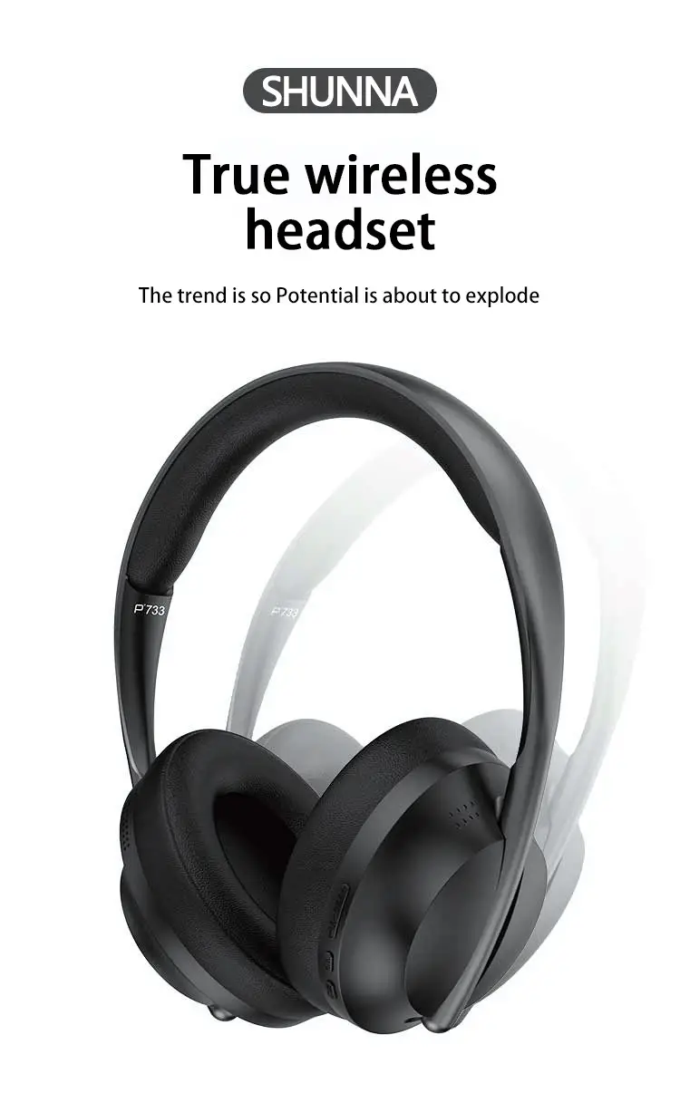 P733 Wireless Bluetooth Headset with Full Ear Support β feature 3
