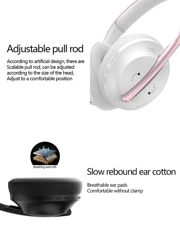 P733 Wireless Bluetooth Headset with Full Ear Support β feature 8