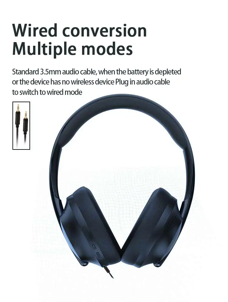 P733 Wireless Bluetooth Headset with Full Ear Support β feature 9