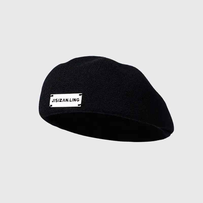 Women Wool Beret Warm Winter Cap Large - Image 10