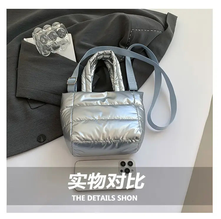 Black Embroidered Shoulder Bag for Women — feature 6