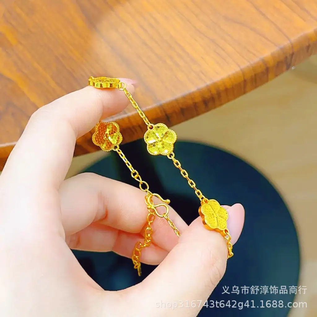 Gold Dragon Scale Necklace with Broken Ice Petals - Image 10