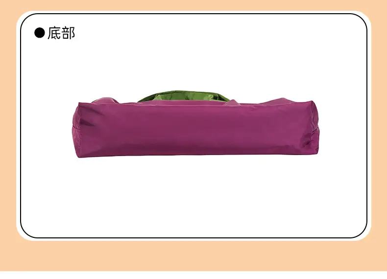 Blue Foldable Mummy Bag Large Capacity Travel Storage Bag — feature 19