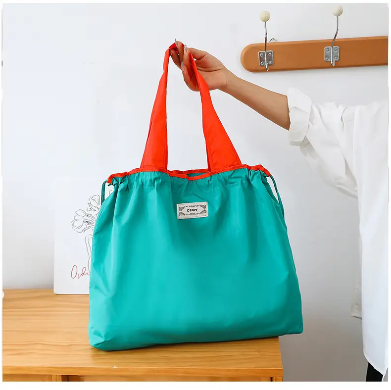 Blue Foldable Mummy Bag Large Capacity Travel Storage Bag — feature 27